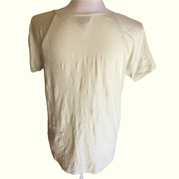 J.Jill Light Green Short Sleeved Tee Shirt - Picture 3 of 10